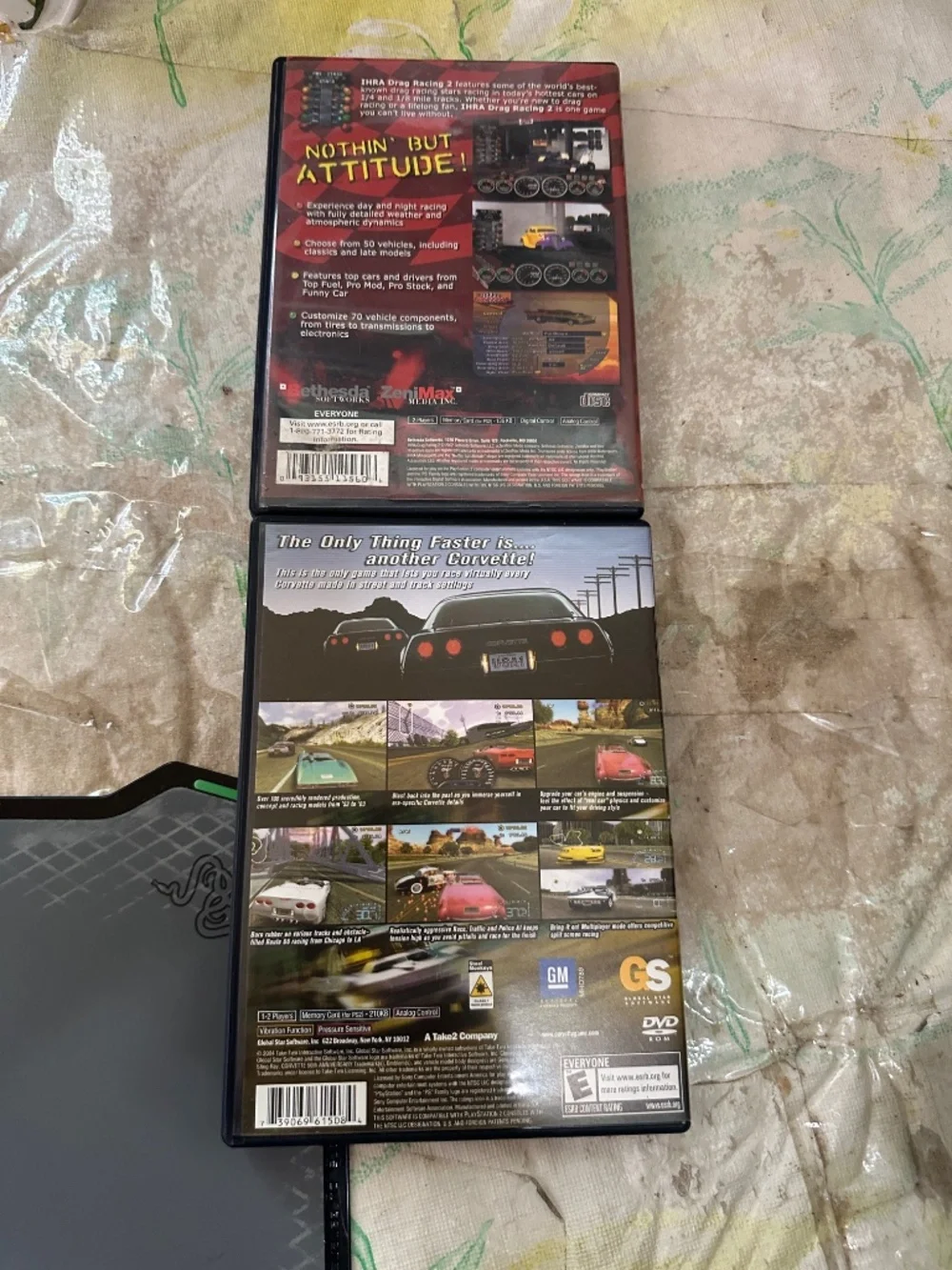 IHRA Drag Racing 2 Corvette ATV Off Road Fury 1 & 4 PlayStation 2 PS2 Games